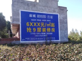 灵宝墙体广告的好处
