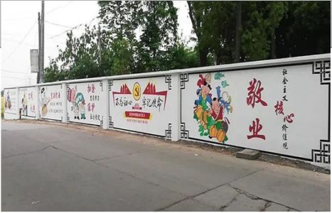 灵宝手绘墙画在现实中主要有哪些应用？