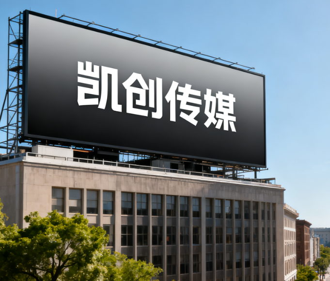 灵宝户外广告牌的设计与制作