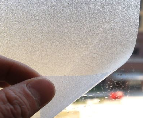 灵宝玻璃门外面粘广告用什么材料好？