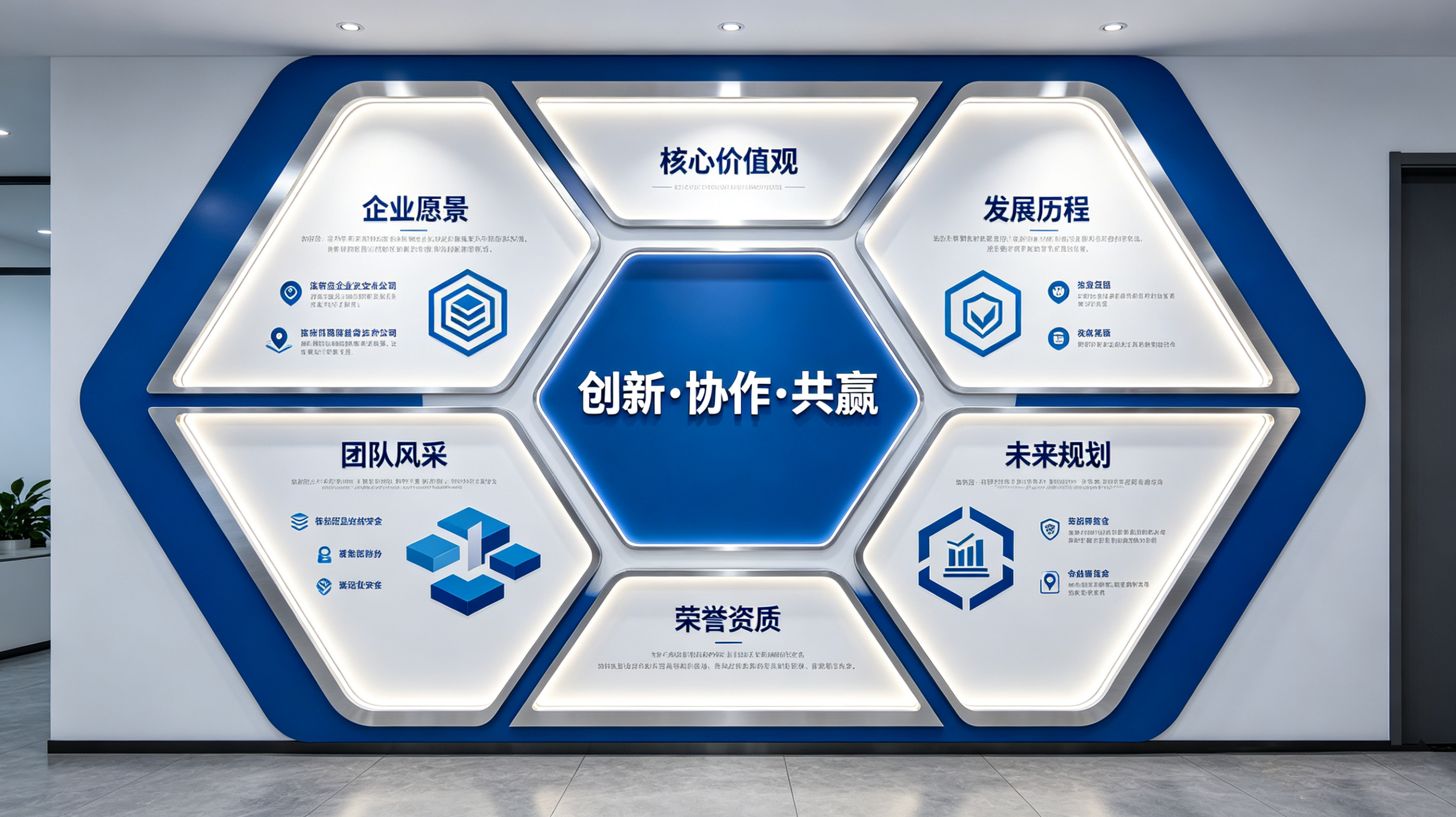 灵宝企业文化墙六边形避坑指南（新手常犯5个错误）